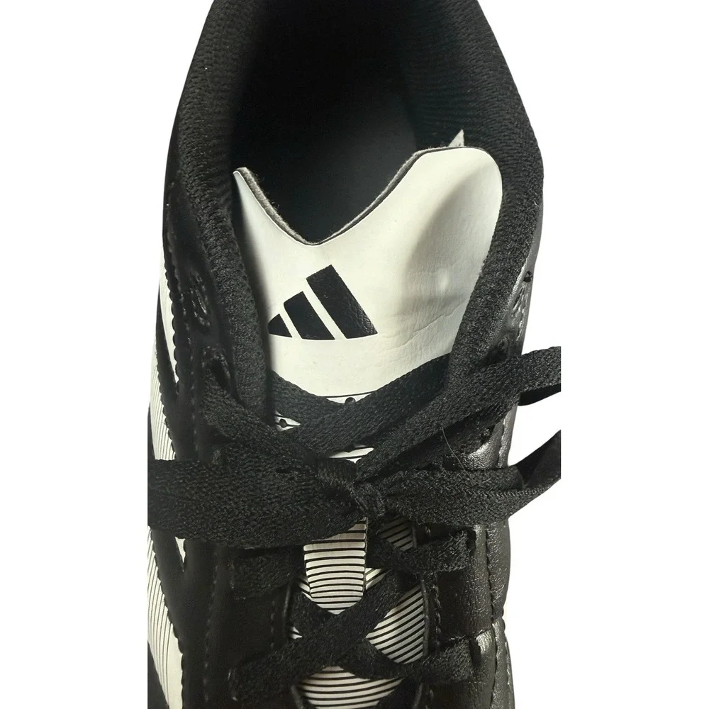 ADIDAS 12.5 Mens Soccer Cleats Black White Red FG Lace Up SGC753002